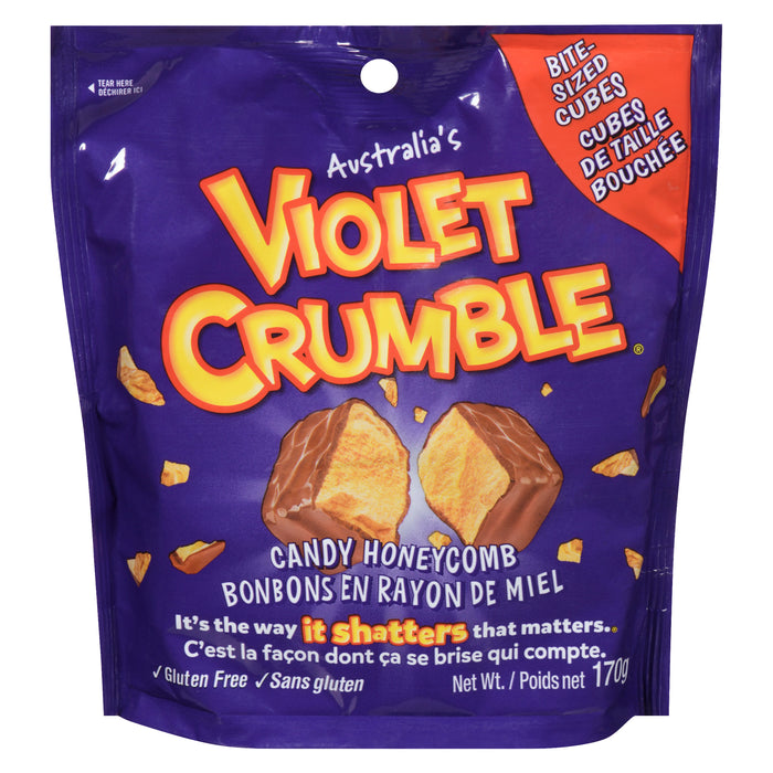 Violet Crumble Bonbons en Rayon de Miel, 170 g