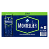 Montellier Natural Lime Flavour Carbonated Natural Spring Water Slim Cans, 10-Pack, 355-ml