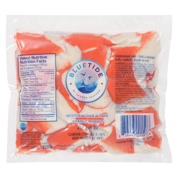 Bluetide Imitation de Chair de Crabe, 454 g