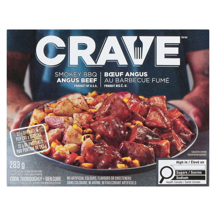 Crave Smokey BBQ Angus Beef, 283 g