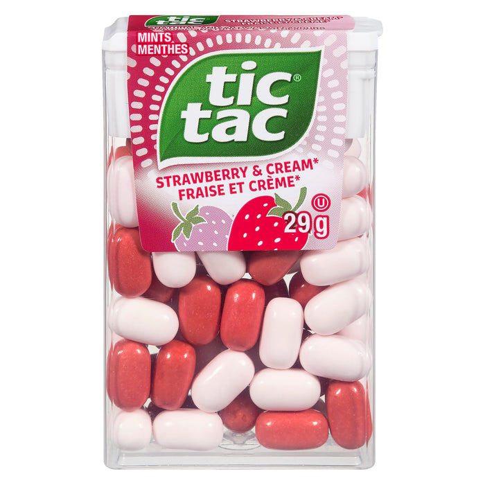 Tic Tac Strawberry and Cream Mints, 29-g