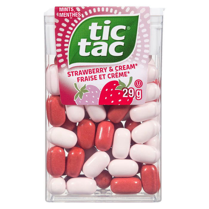 Tic Tac Strawberry and Cream Mints, 29-g