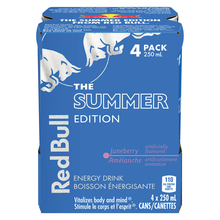 Red Bull Boisson Énergisante Amélanche, 355 ml