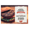 North Country Cookhouse Fully Cooked Beef Burgers, 675 g