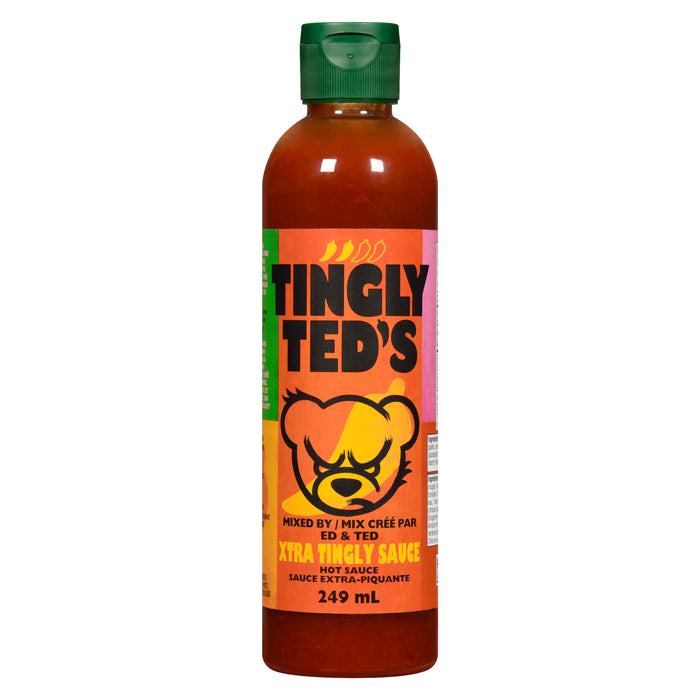 Tingly Ted's Sauce Extra-Piquante Xtra Tingly Sauce, 249 ml