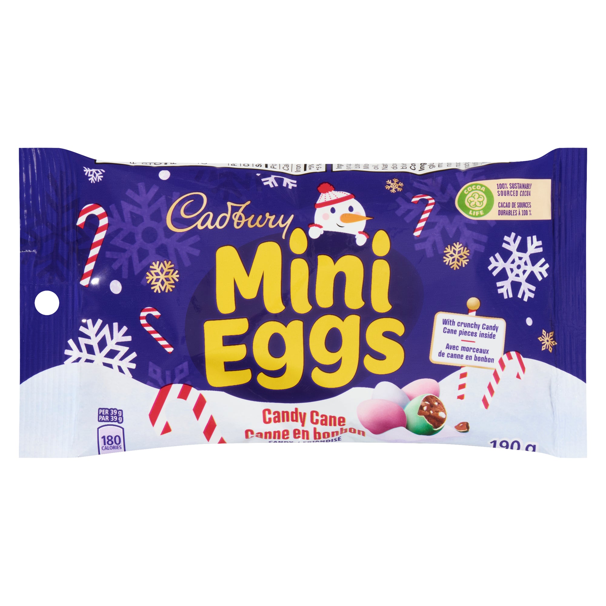 Cadbury Candy Cane Mini Eggs, 190 g Giant Tiger