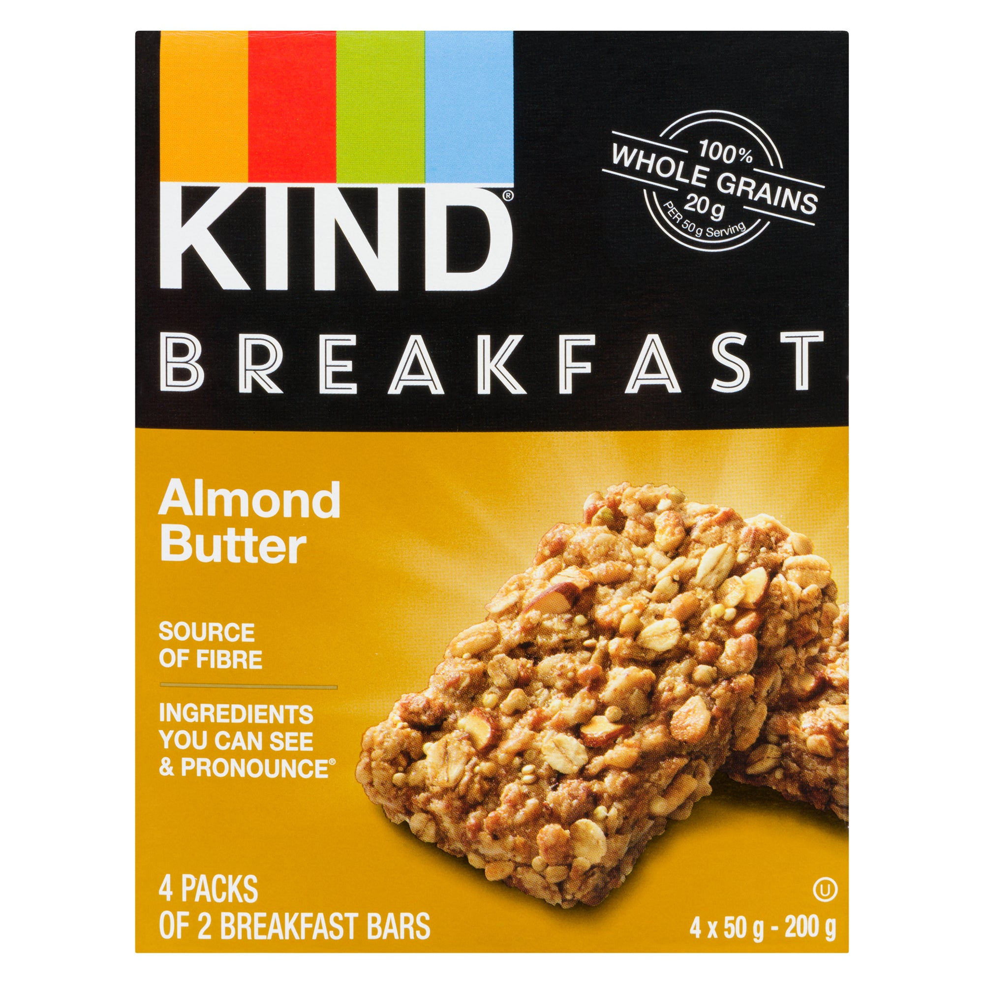 KIND Almond Butter Breakfast Bars, 200g Giant Tiger