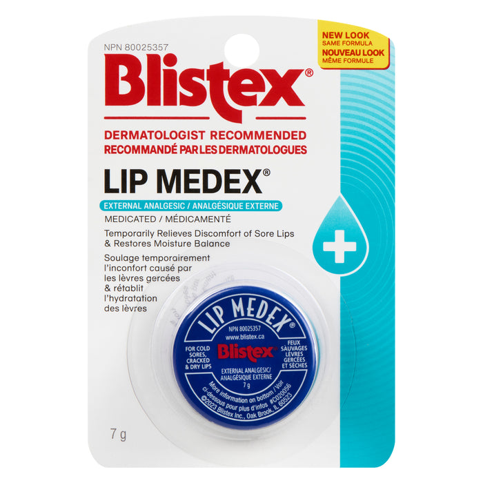 Blistex Lip Medex External Analgesic Medicated, 7 g