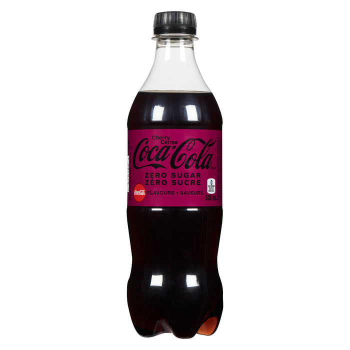 Coca-Cola Cherry Flavoured Cola, 500-ml
