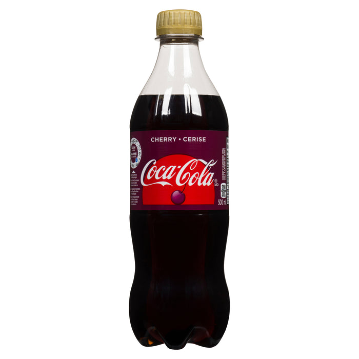 Coca-Cola cola à saveur de cerise, 500 ml