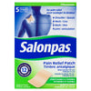 Hisamitsu Salonpas timbre antalgique parfum à la menthe, emb. de 5