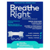 Breathe Right bandelettes nasales extra transparent, emballage de 8