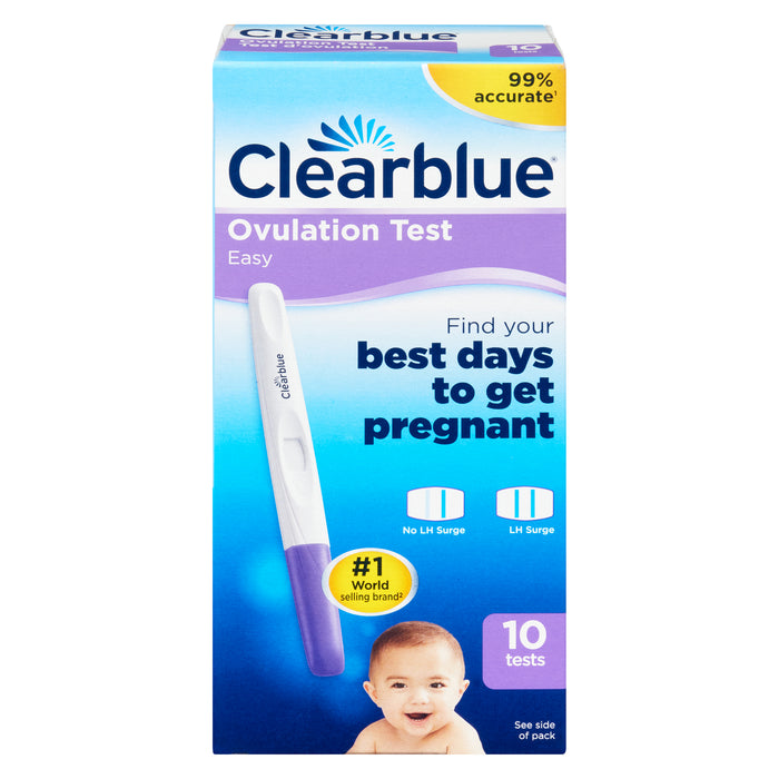 Test d'ovulation Clearblue, emb. de 10