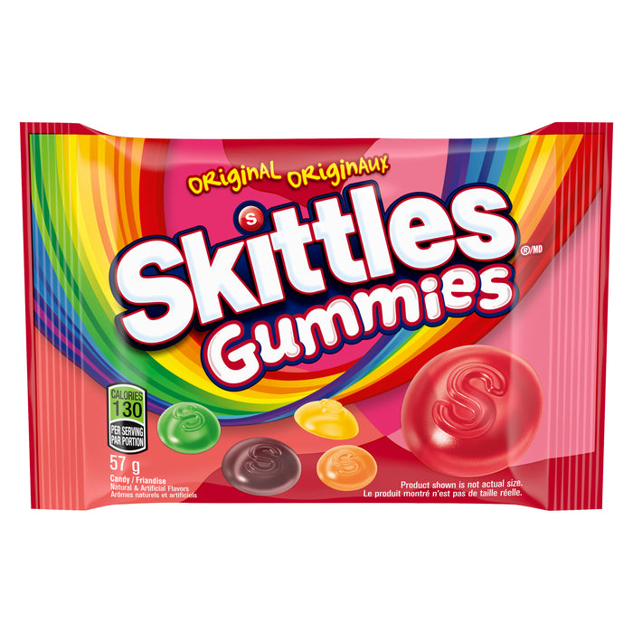 Skittles Friandise Gummies Originaux, 57 g
