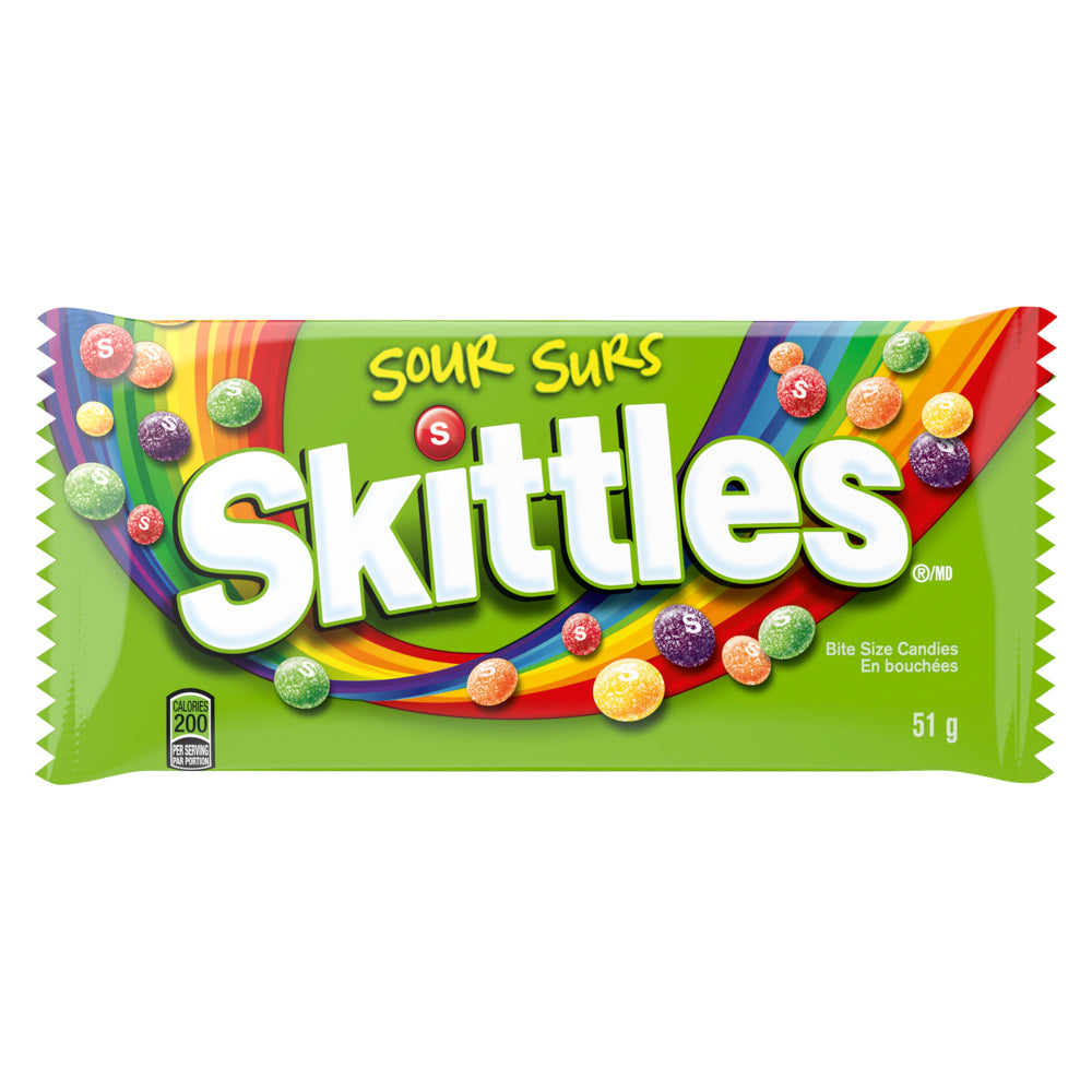 Skittles Candies en Bouchées Surs, 51 g Giant Tiger