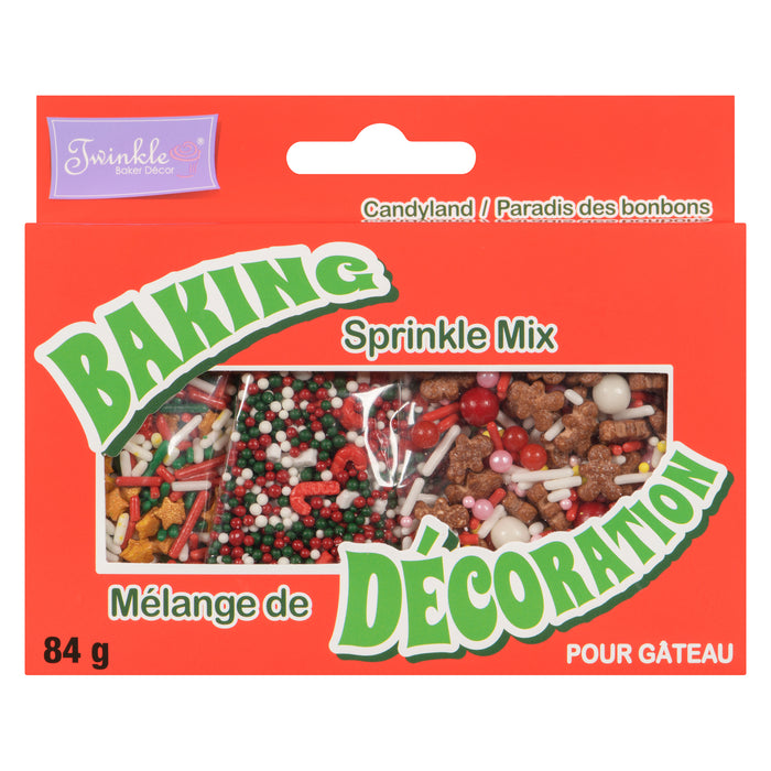 Twinkle Baker Décor CandyLand Mélange de décoration, 84 g