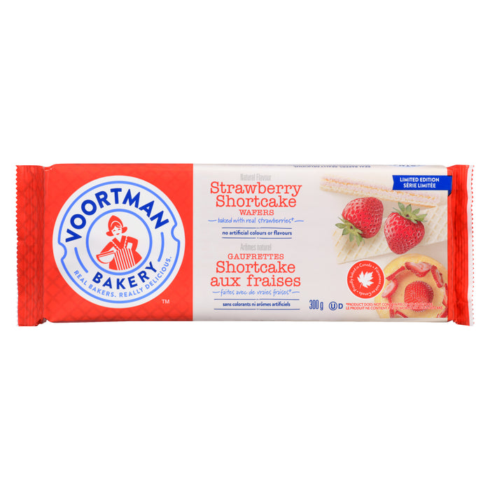 Voortman Bakery Tarta à la fraise wafer, 300 g