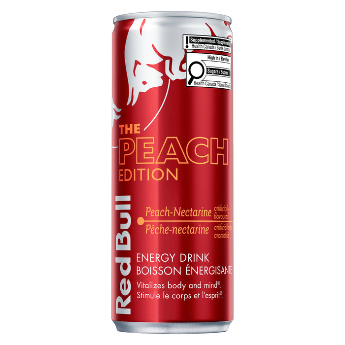 Red Bull The Peach Edition Peach Nectarine Energy Drink, 250 ml