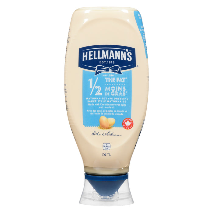 Hellmann's Mayonnaise Type Dressing Light, 750 ml