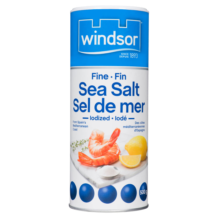Windsor Fine Iodized Sea Salt, 500 g