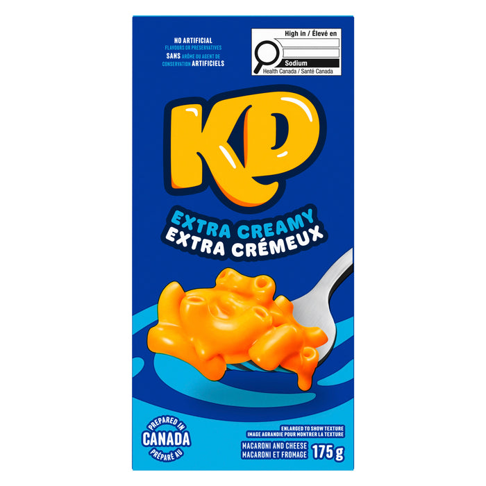 KD Macaroni and Cheese Extra Creamy, 175 g