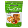 Snack Factory Pretzel Crisps Thin, Crunchy Pretzel Crackers Garlic Parmesan Deli Style, 200 g
