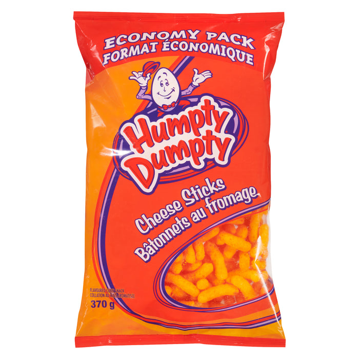 Old Dutch Humpty Dumpty Collation au Maïs Aromatisée Bâtonnets au Fromage Format Économique, 370 g