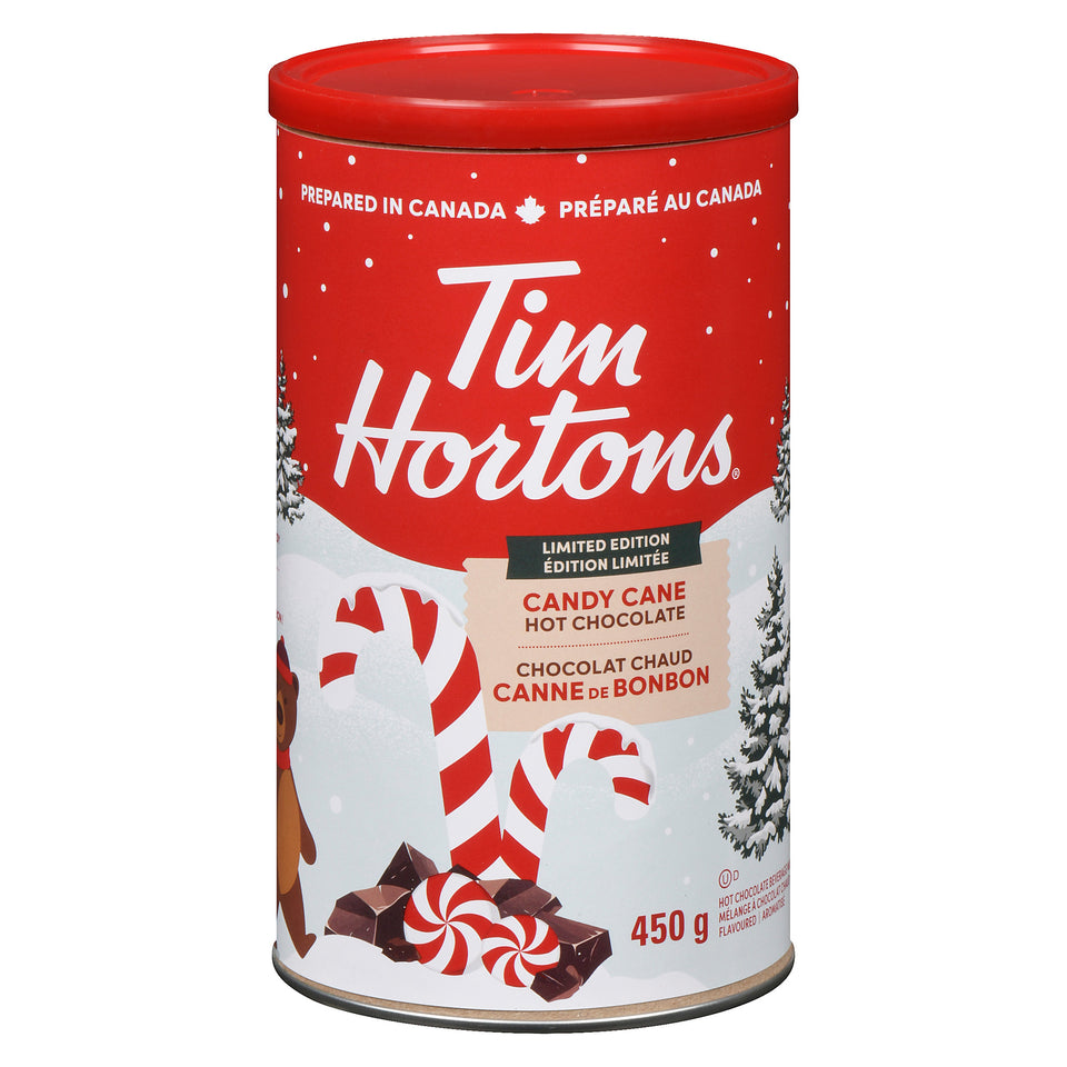 【Vesperさん専用】Tim Hortons ホットチョコレート Tim Hortons Candy Cane Hot Chocolate, 450 g – Giant Tiger