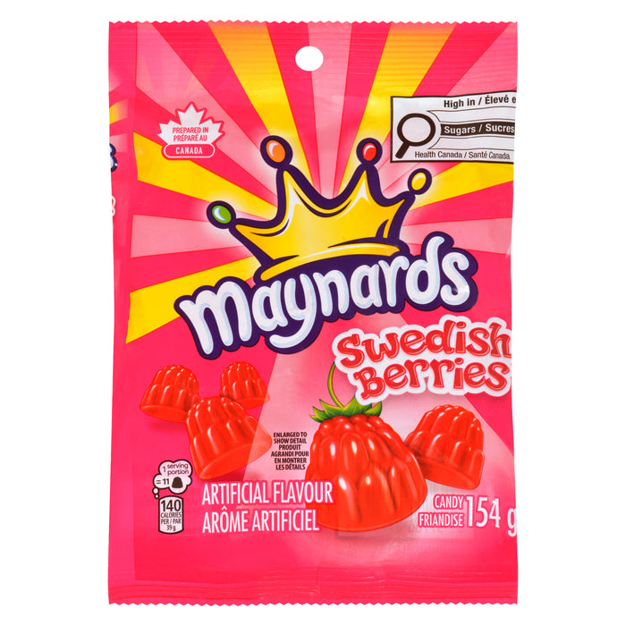 Maynards Friandise Swedish Berries, 154 g