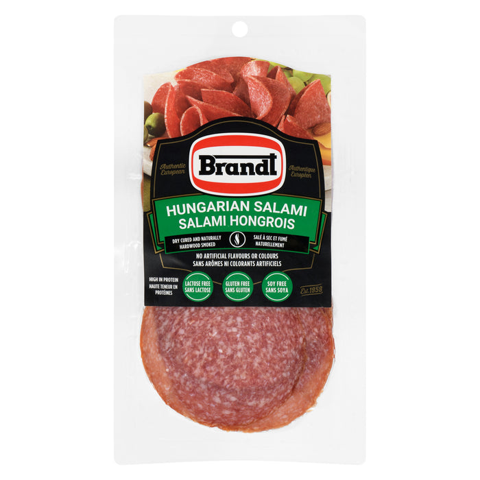 Tranches de salami hongrois Brandt, 125 g