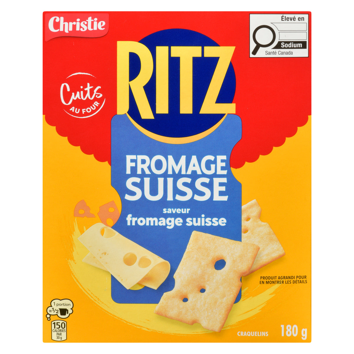 Christie Ritz Swiss Cheese Crackers, 180 g – Giant Tiger