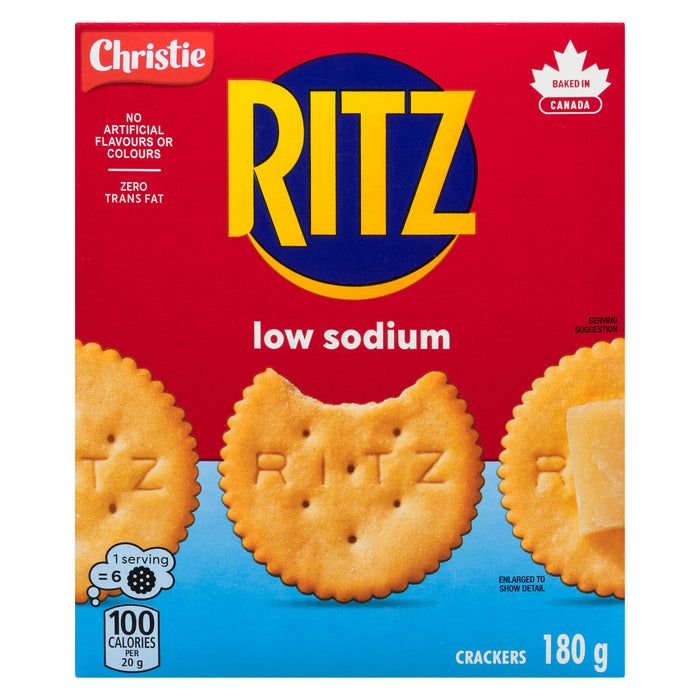 Ritz Low Sodium Crackers, 180 g