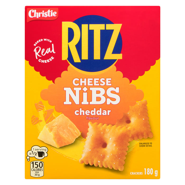 Christie Ritz Craquelins de fromage cheddar pin, 180 g
