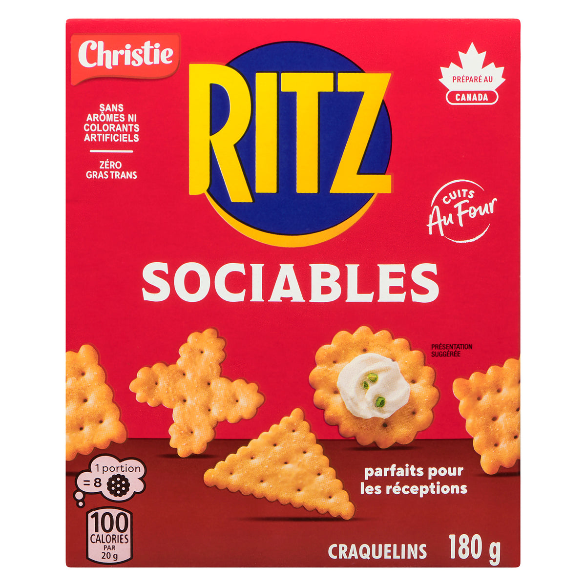 Ritz Sociable Crackers, 180 g – Giant Tiger