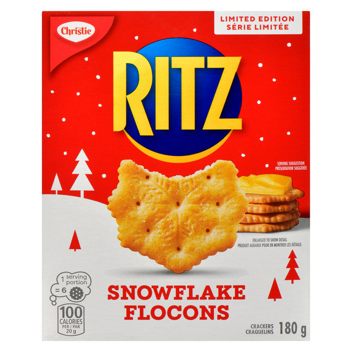 Christie Ritz Crackers Snowflake Limited Edition, 180 g