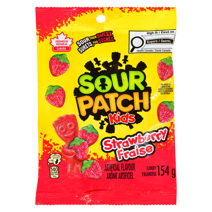 Sour Patch Kids Candy Strawberry, 154 g