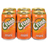 Crush Mini Orange Soda, 6-Pack, 222 ml