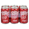Dr Pepper Mini Soda, 6-Pack, 222 ml