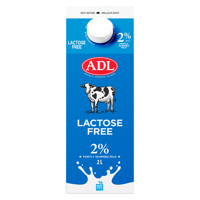 ADL Lait Partiellement Écrémé 2% M.G., 2 L