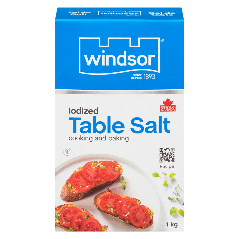 Windsor Iodized Table Salt, 1 kg – Giant Tiger