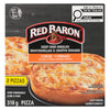 Pizzas individuelles à croûte épaisse Red Baron, 4 fromages, 2 pizzas, 318 g