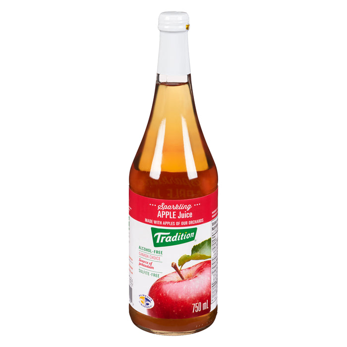 Tradition Sparkling Apple Juice, 750 ml