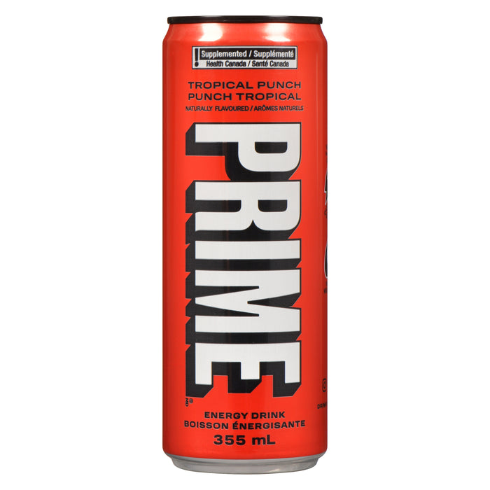 PRIME Energy Drink Tropical Punch, 355 ml