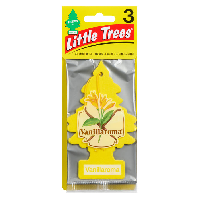 Assainisseurs d’air Little Trees Vanillaroma, emb. de 3