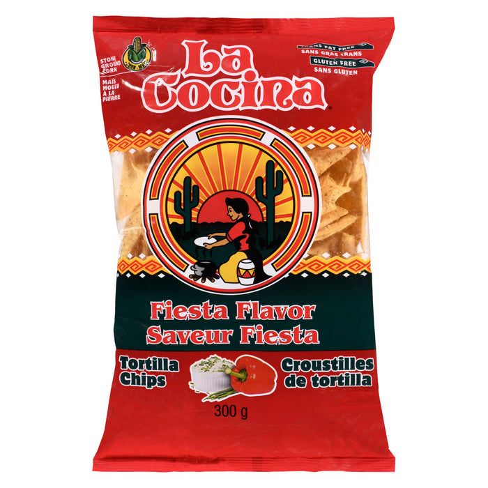La Cocina Croustilles de Tortilla Saveur Fiesta, 300 g