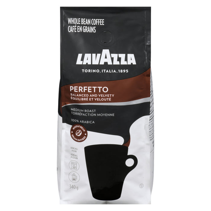 Lavazza Perfetto Café torréfaction foncée, 340 g