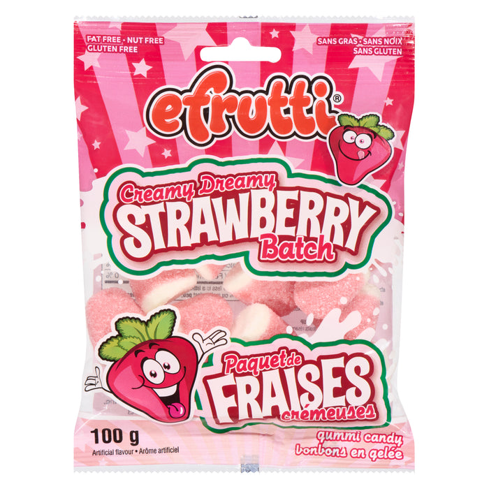 efrutti Creamy Dreamy Strawberry Batch, 100 g