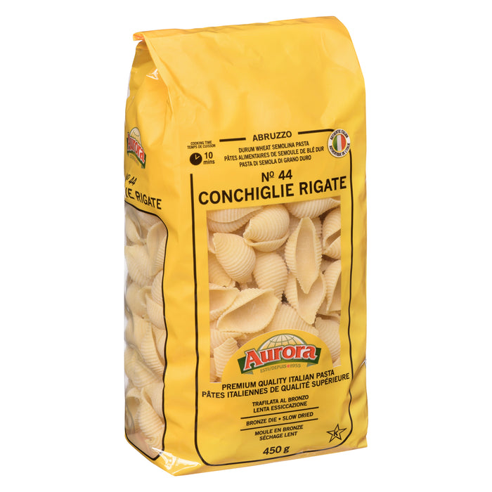 Pâtes conchiglie rigate Aurora, 450 g