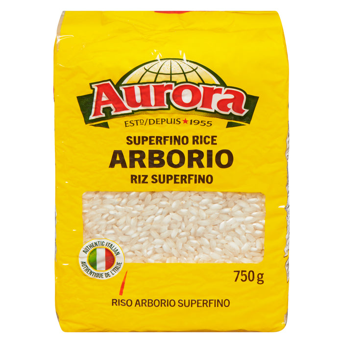 Aurora Superfino Rice Arborio, 750-g