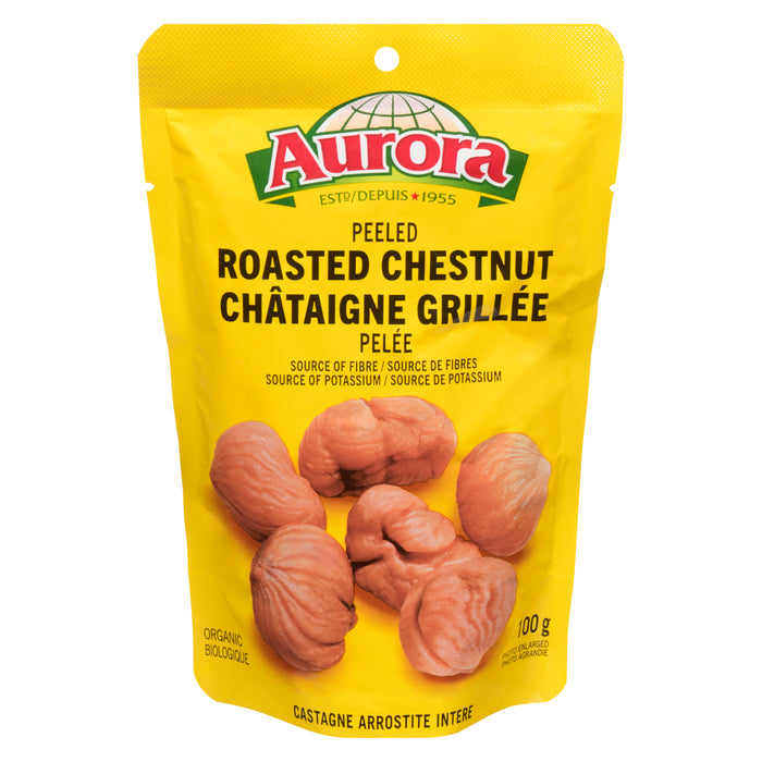 Marrons grillés et pelés Aurora, 100 g